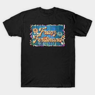 Retro Franz Name Flowers Limited Edition Proud Classic Styles T-Shirt